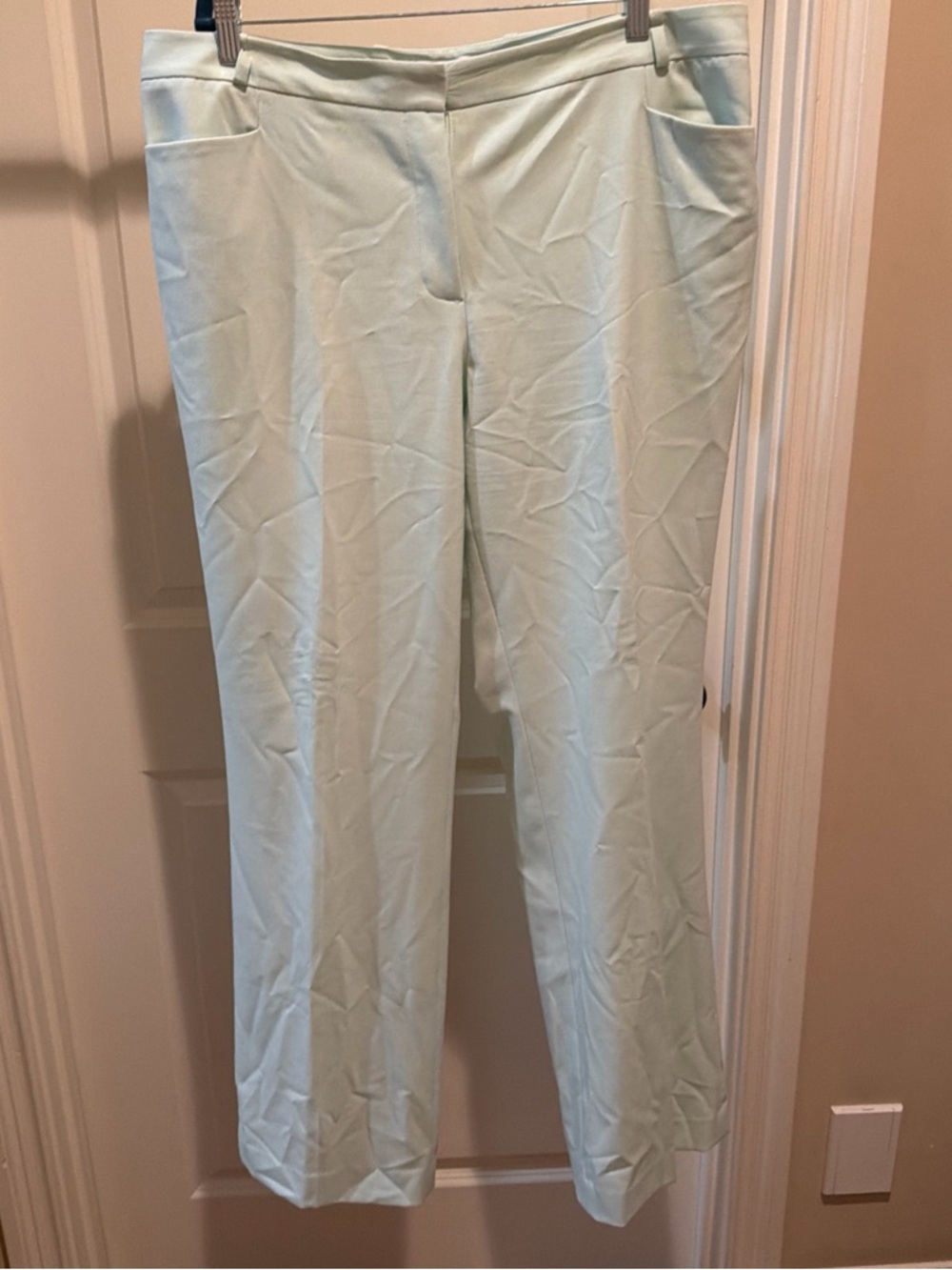 Calvin Klein Mint Green Women's Trousers